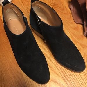 J crew suede boots size 7 1/2